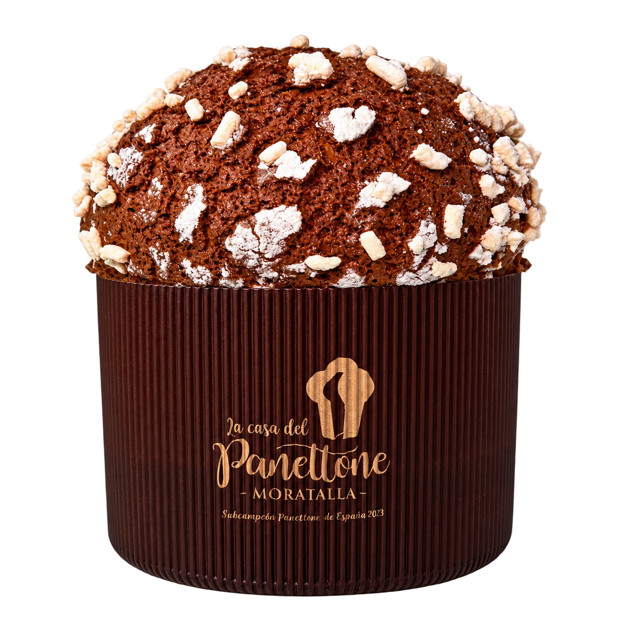 Panettone Albaricoque, Miel de Romero y Chocolate Rubio artesano — exterior