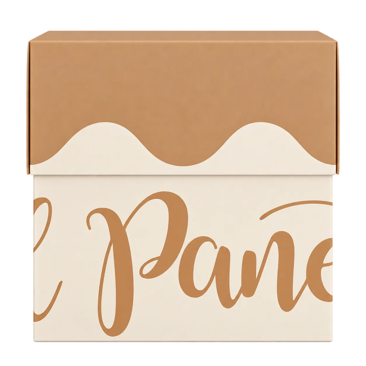 Caja de presentación de La Casa del Panettone