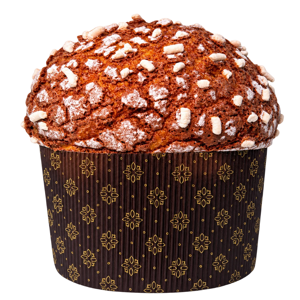 Panettone Turrón, Chocolate Blanco y Crema de limón artesano — exterior